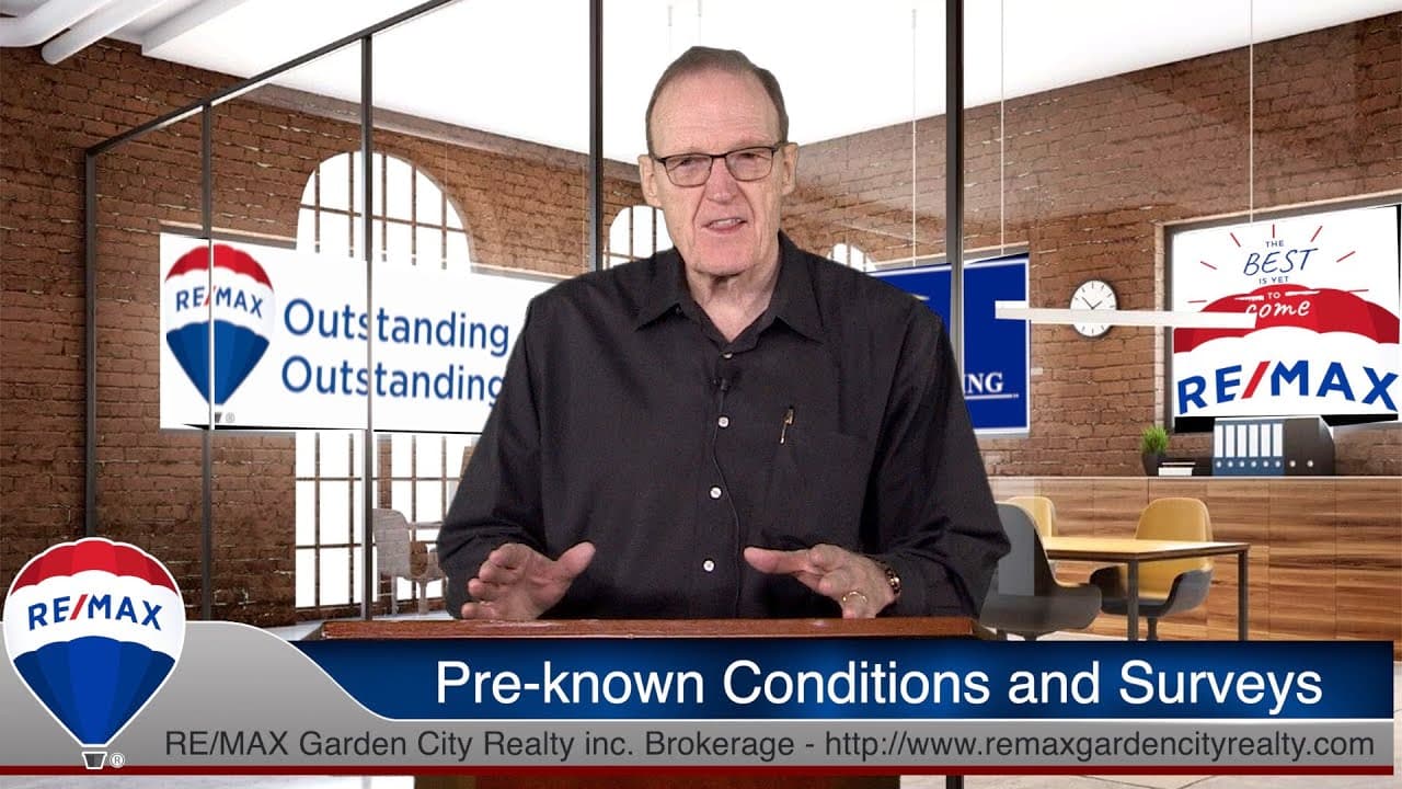 05-29-2023  - Pre known Conditions and Surveys