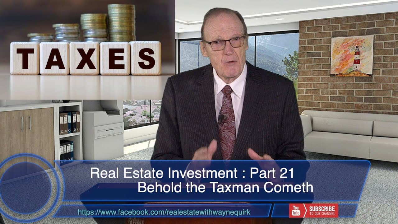 Real Estate Investment EP21 - Behold The Taxman Cometh - The Money Machine