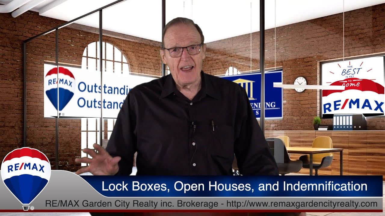 Lock Boxes Open Houses and Indemnification