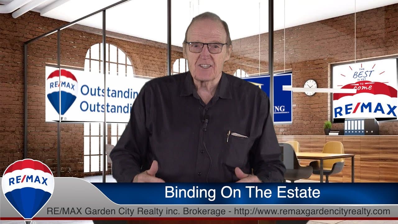 Binding On The Estate